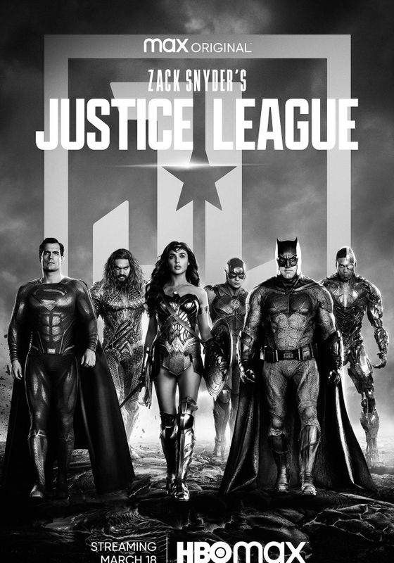 โปสเตอร์ จัสติซ ลีก ของ แซ็ค สไนเดอร์ (2021)