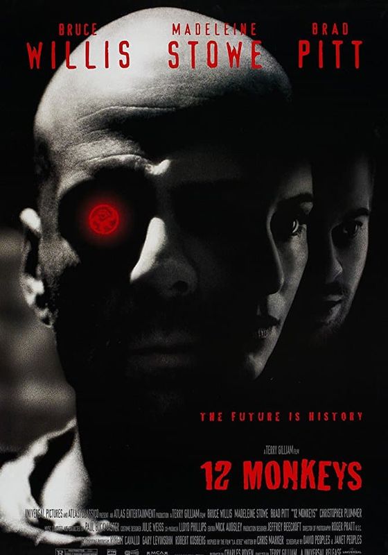 โปสเตอร์ มังกี้ส์ 12 ลิงมฤตยูล้างโลก (1995)