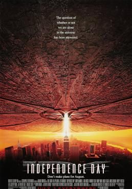 Independence Day ไอดี 4 สงครามวันดับโลก  1996 โปสเตอร์